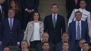 Els decibels de l’himne tapen la xiulada al Rei en la final de la Copa del Rei.