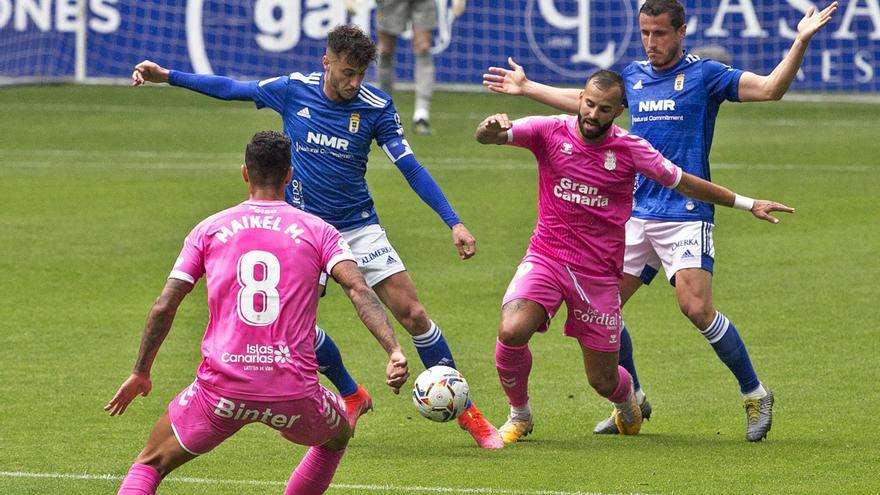 La crónica del Oviedo-Las Palmas: otro empate de un Oviedo plano