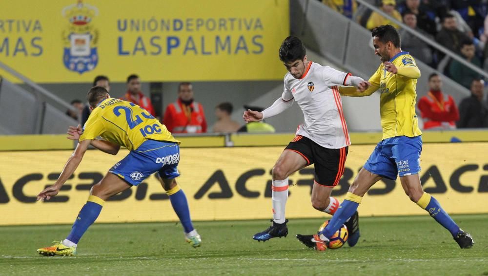 Las Palmas - Valencia: las mejores imágenes del partido