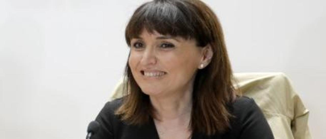 La vicepresidenta de la Diputación, Julia Parra.