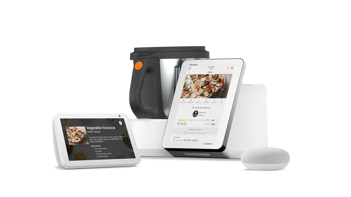 Robot de cocina con nuevas funciones inteligentes