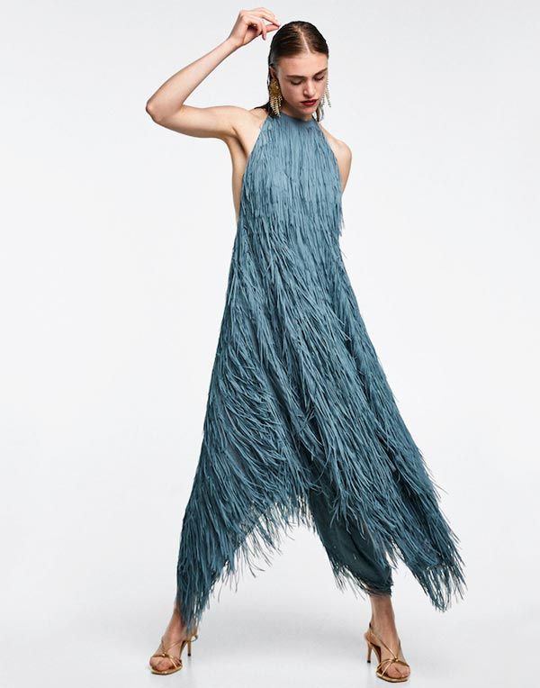 Te decimos cómo conseguir el vestido con flecos de Zara de Marta Ortega -  Woman