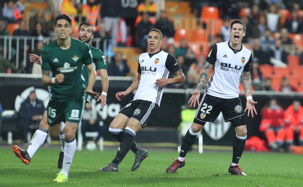 Valencia - Betis, en imágenes