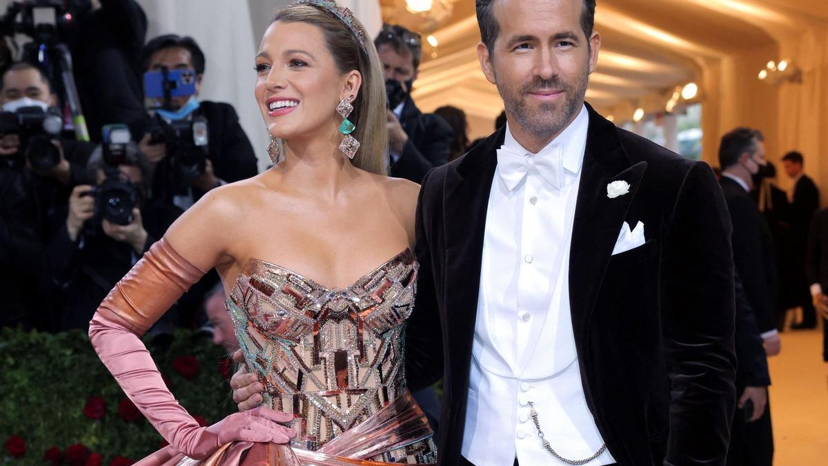 Blake Lively y Ryan Reynolds.