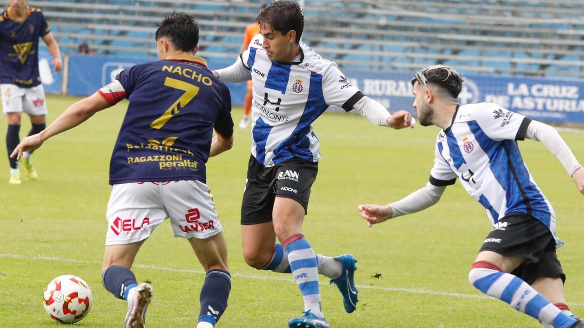 Un lance del Real Aviles-Antoniano