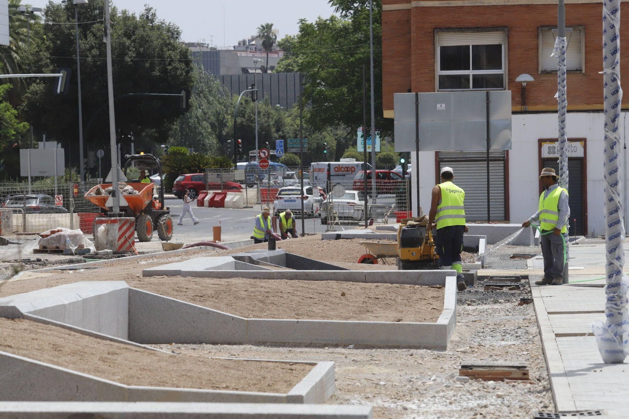 Nuevo retraso en las obras de la avenida de Trassierra
