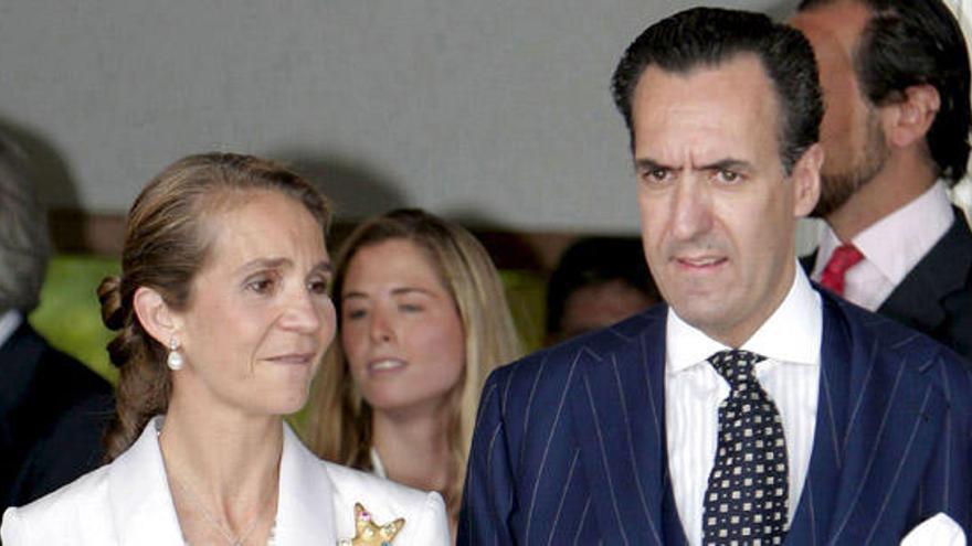 La Infanta Elena y Jaime de Marichalar.