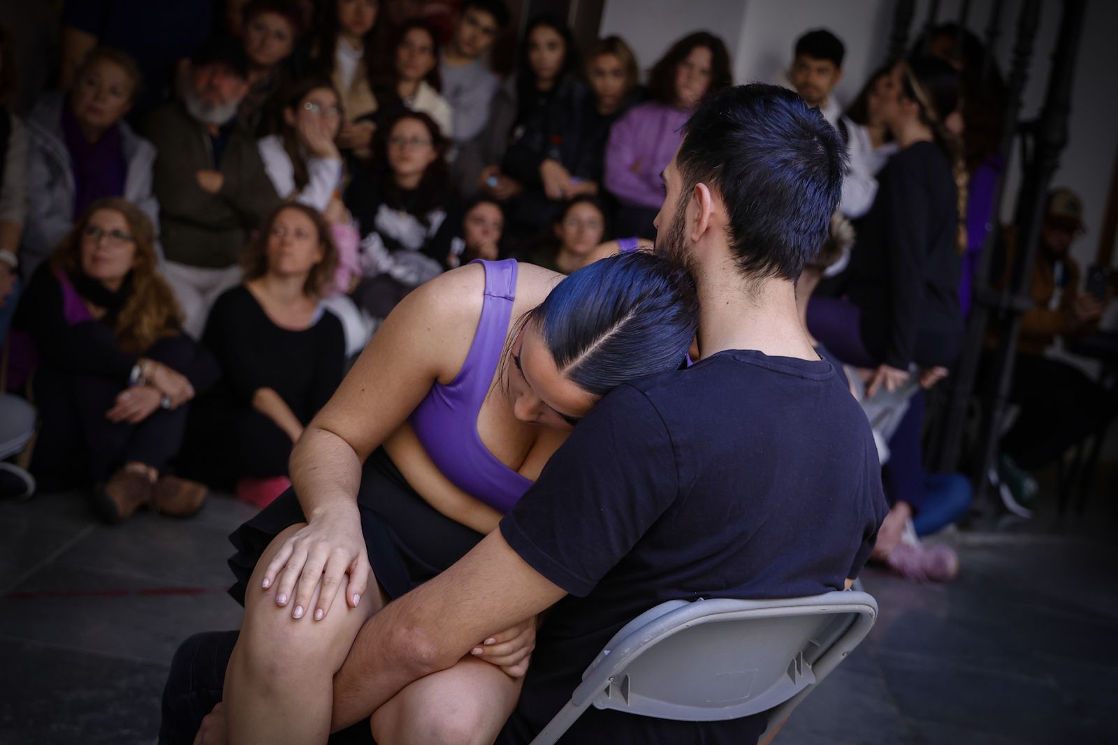 La ESAD celebra con una performance el 25N