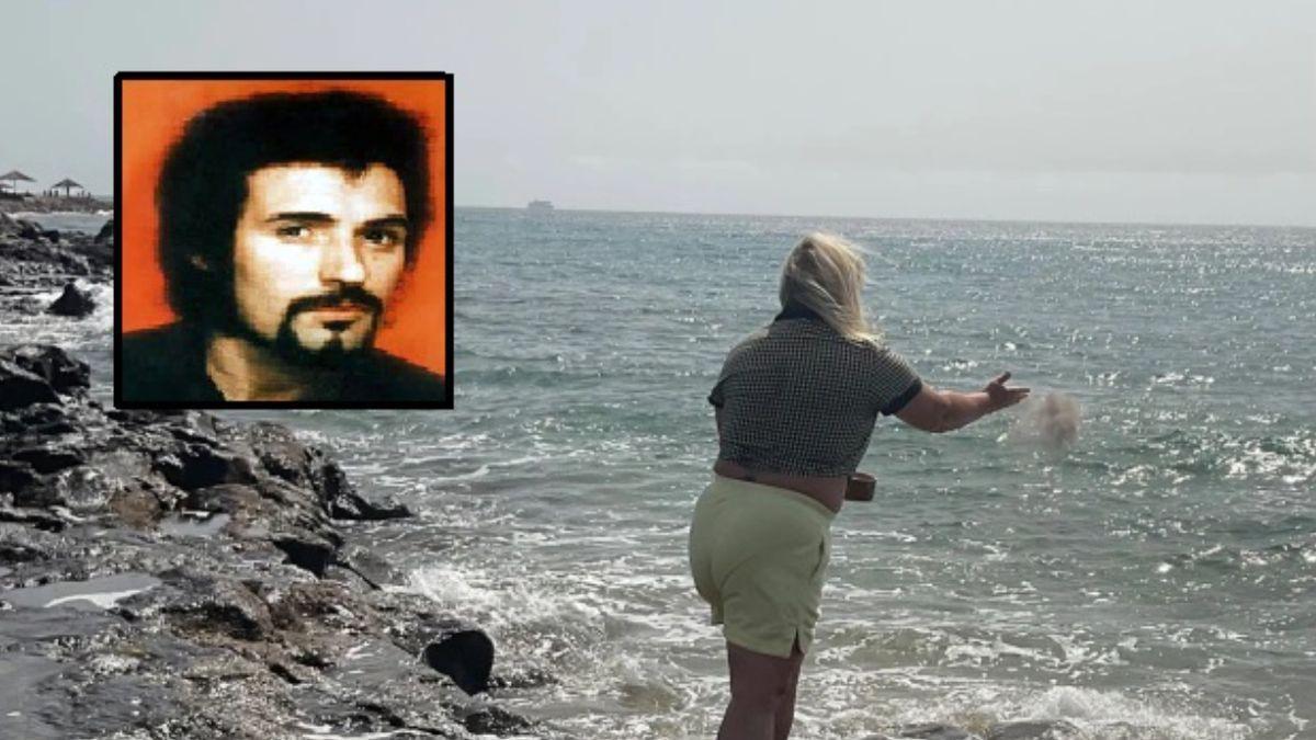 Una mujer esparce en Canarias las cenizas de un antiguo asesino en serie