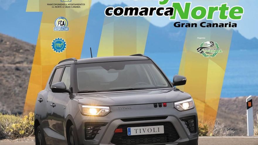 La 10º edición del Rallye Comarca Norte Gran Canaria se presenta con 82 equipos inscritos