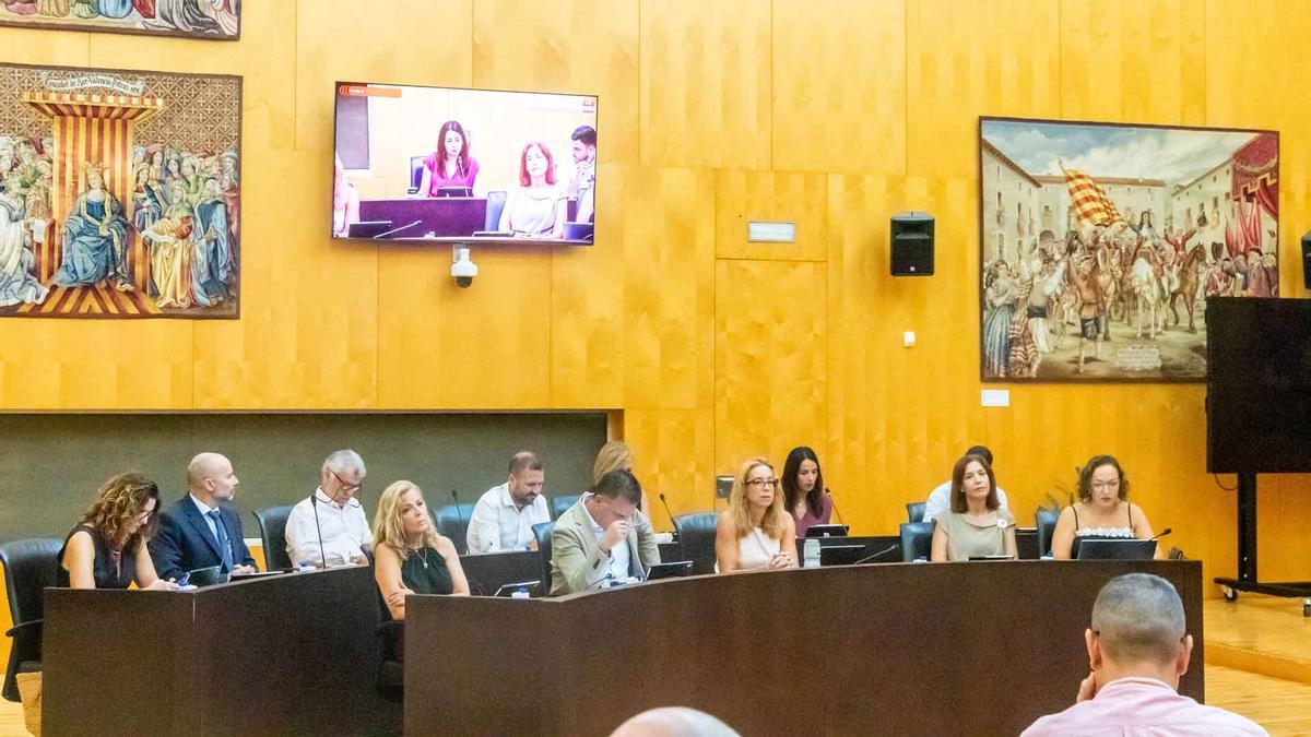 Otro momento del pleno