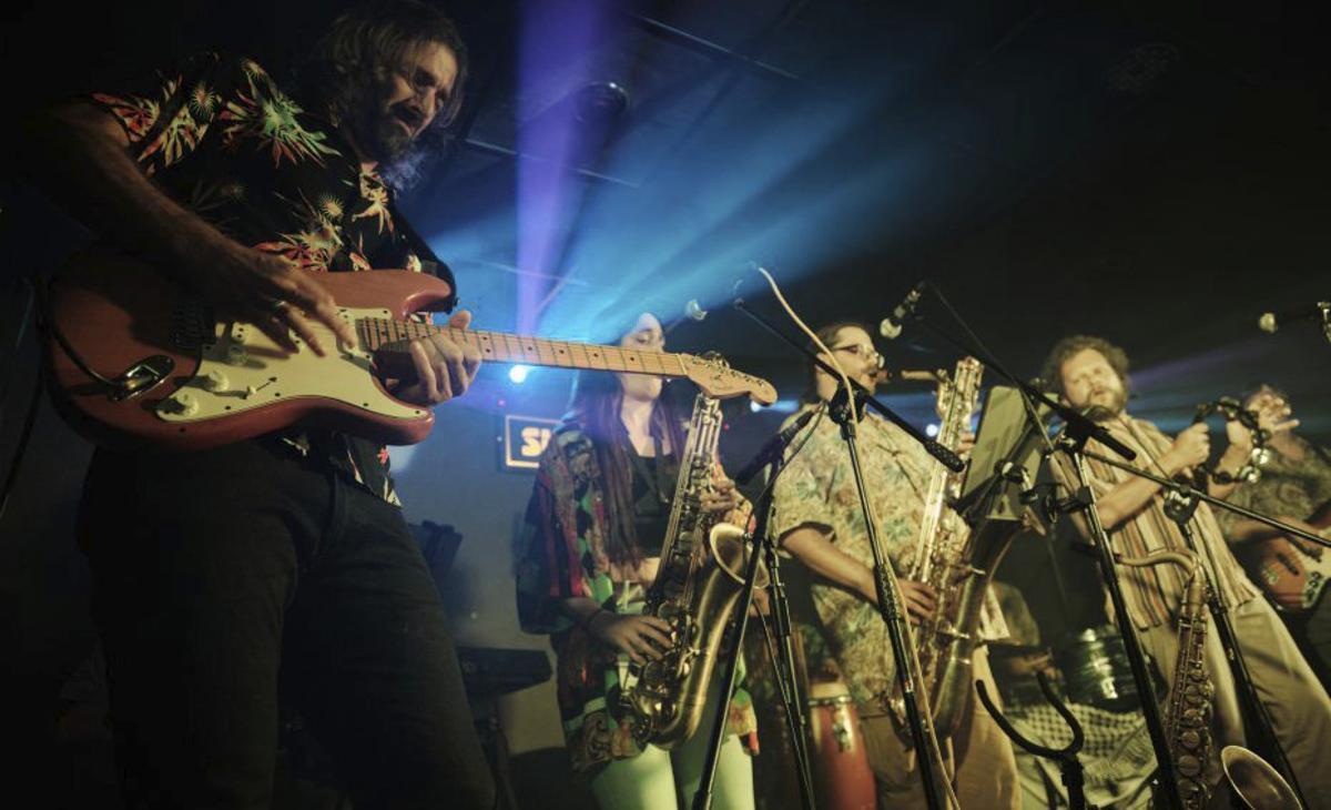 Tangomango, durante un concierto. | FDV