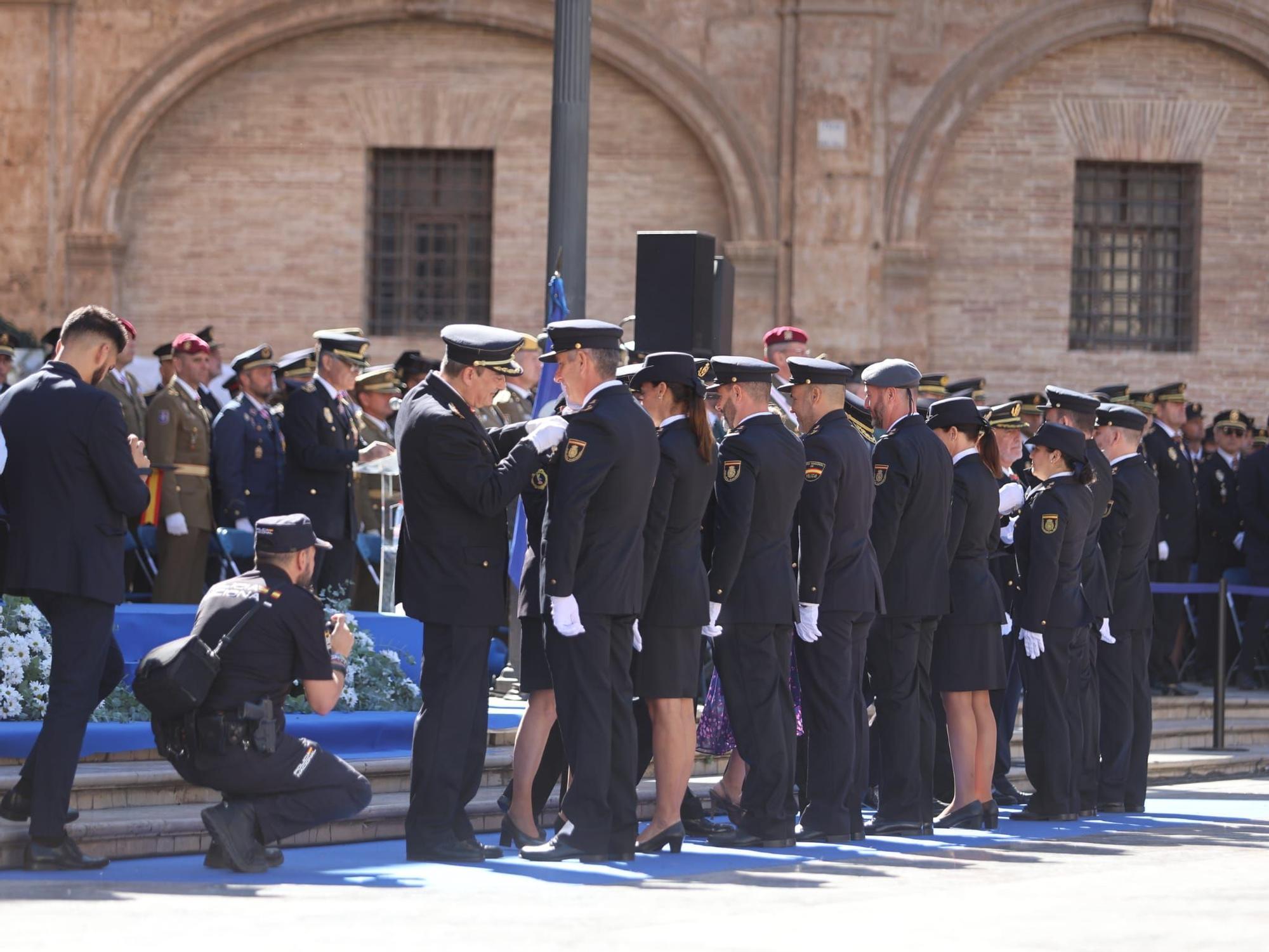 La Policía Nacional de Valencia celebra el Día de los Santos Ángeles Custodios