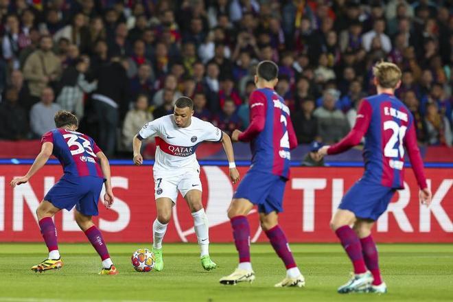 FC Barcelona - PSG, la vuelta de cuartos de final de la Champions League, en imágenes