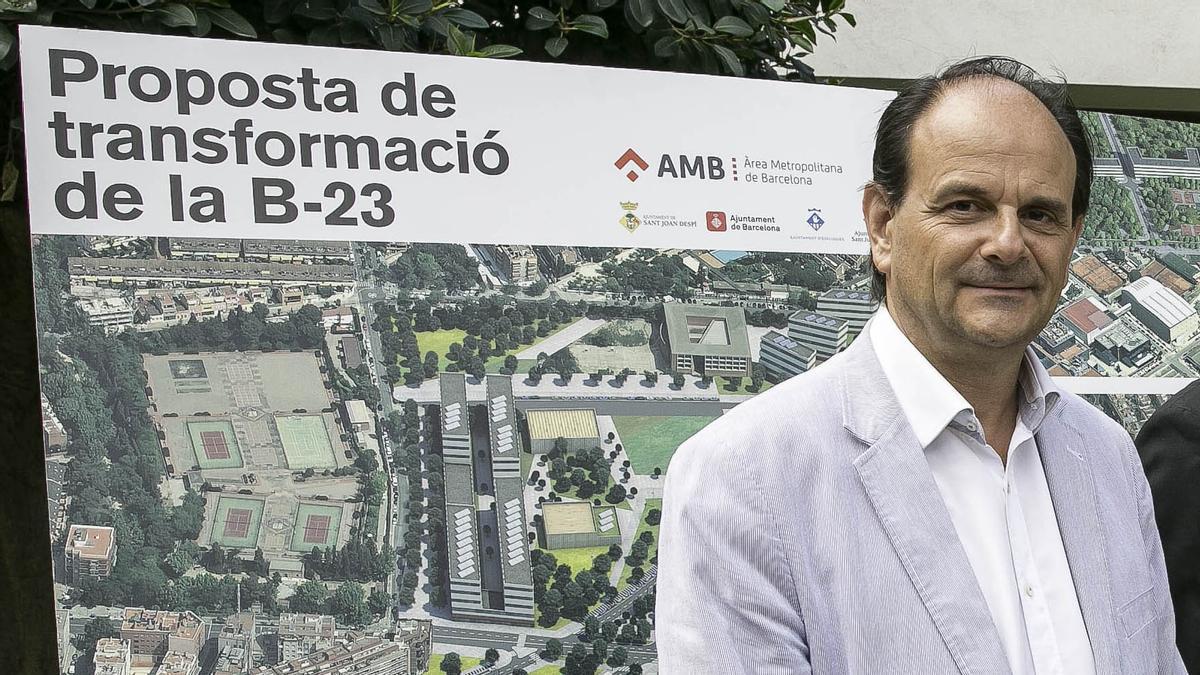 Perpinyà, en un acto sobre la reforma de la B-23, en 2017