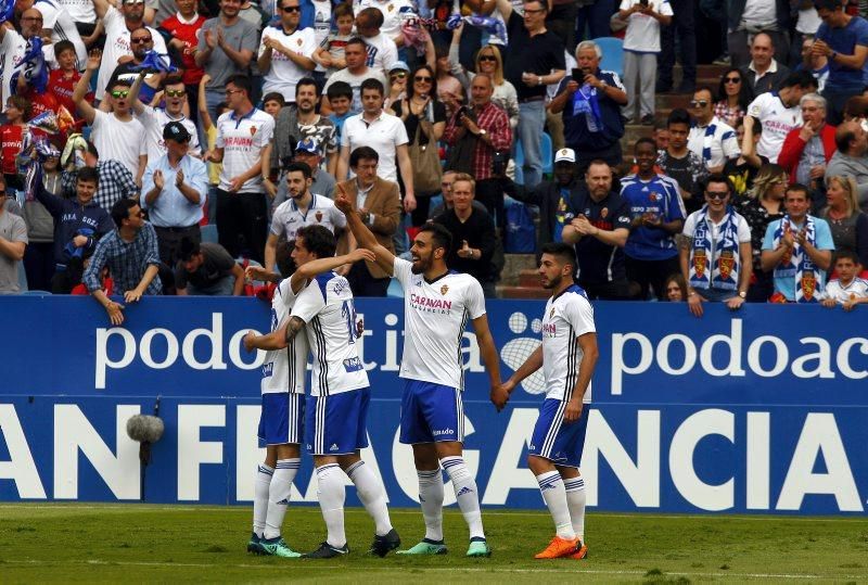 Sufrida victoria del Real Zaragoza contra el Sporting de Gijón