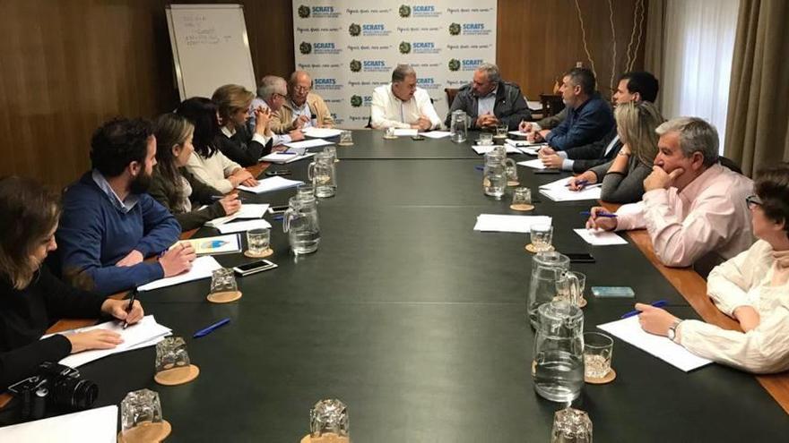 El Comité de Crisis de Círculo por el Agua se reunió ayer en Murcia.