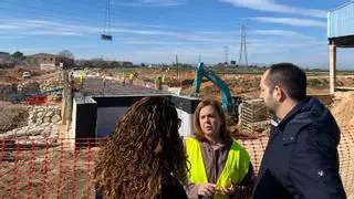 El puente sobre el barranco del Cavalls de Aldaia reabrirá al tráfico antes de Fallas