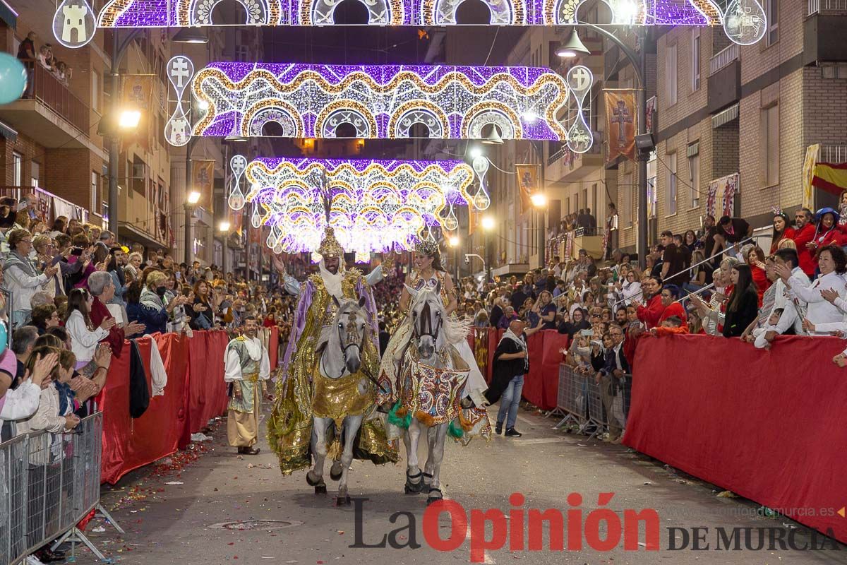 Gran desfile en Caravaca (bando Moro)