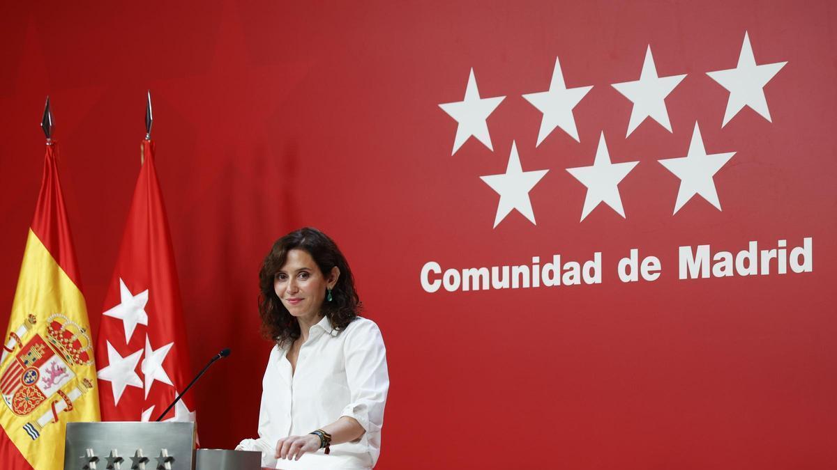 Isabel Díaz Ayuso en una imatge d'arxiu