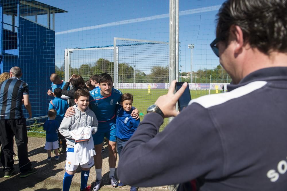 Entrenamiento del Real Oviedo