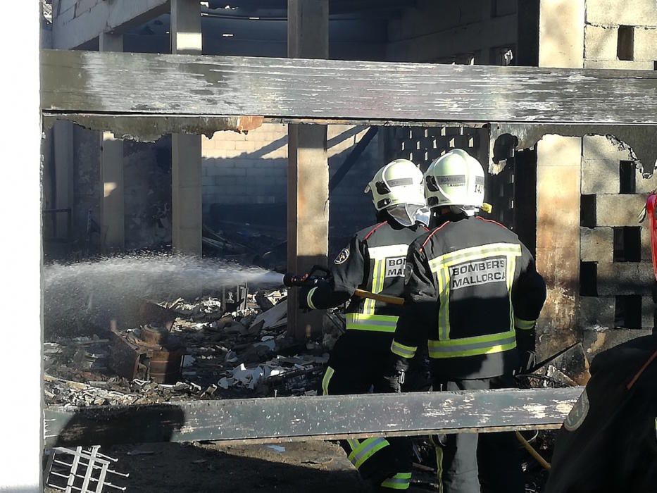 Alarma por un incendio en Capdepera