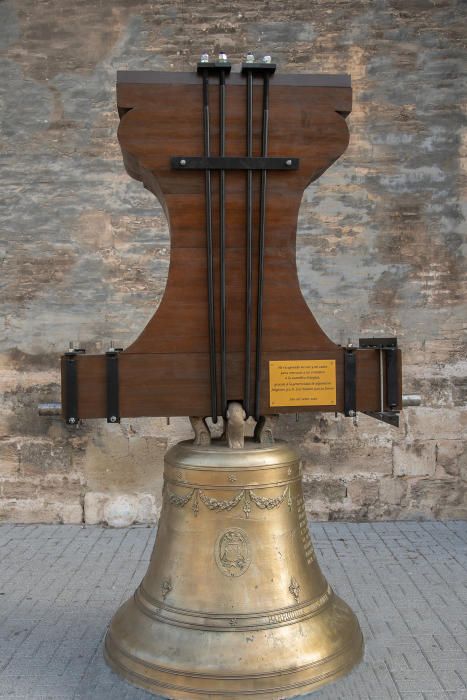 La campana "María" vuelve a Santa María del Mar