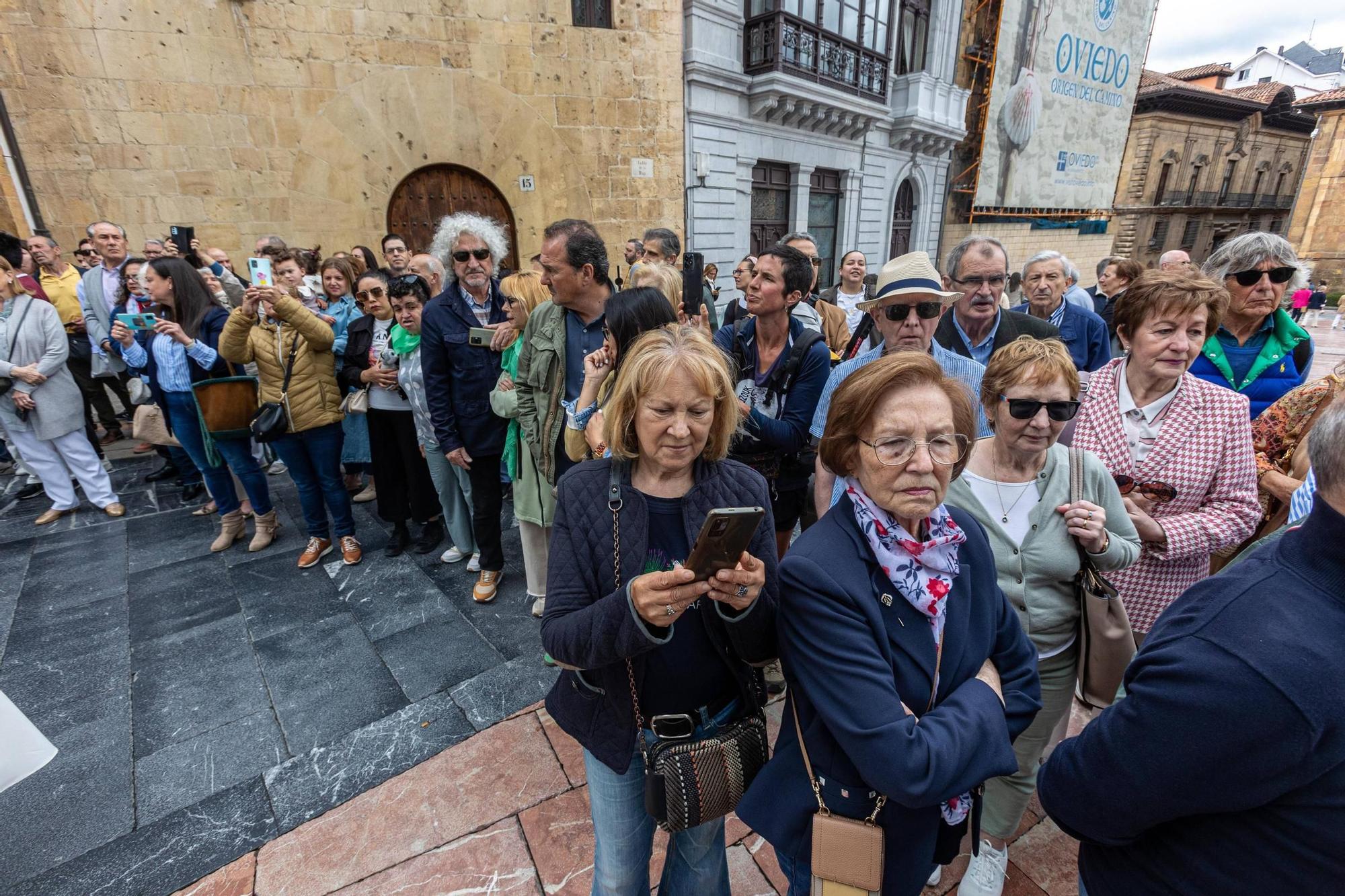 Celebración del Corpus en la Catedral de Oviedo