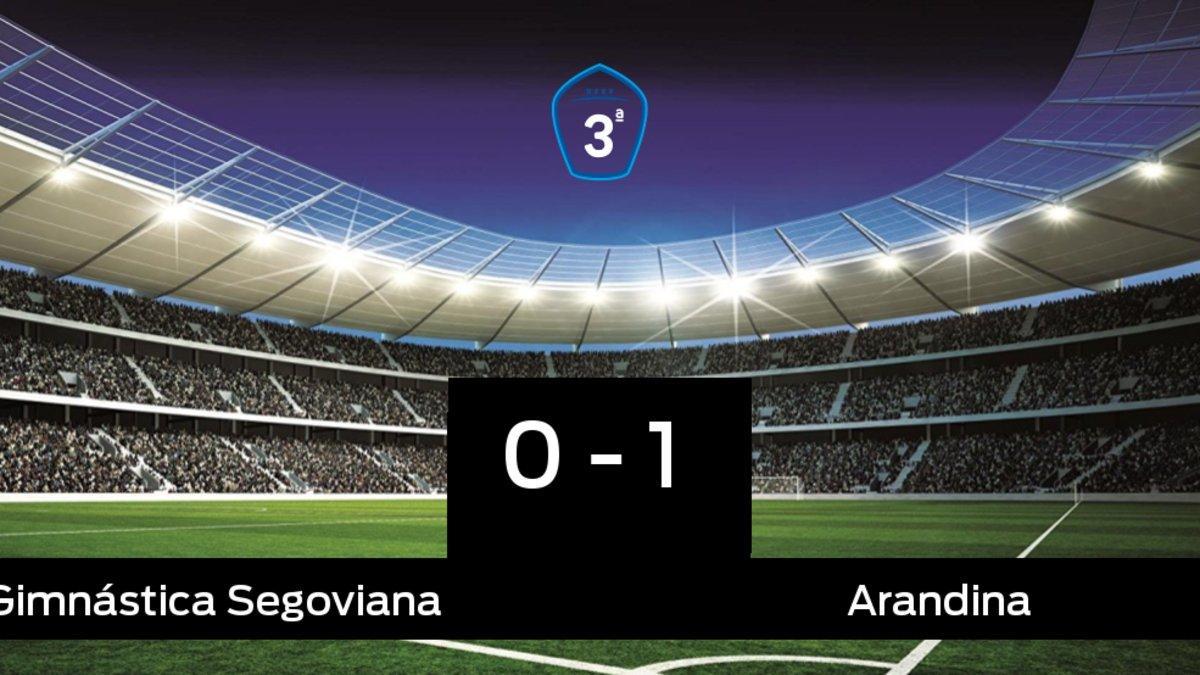 La Gimnástica Segoviana cae derrotado ante la Arandina por 0-1