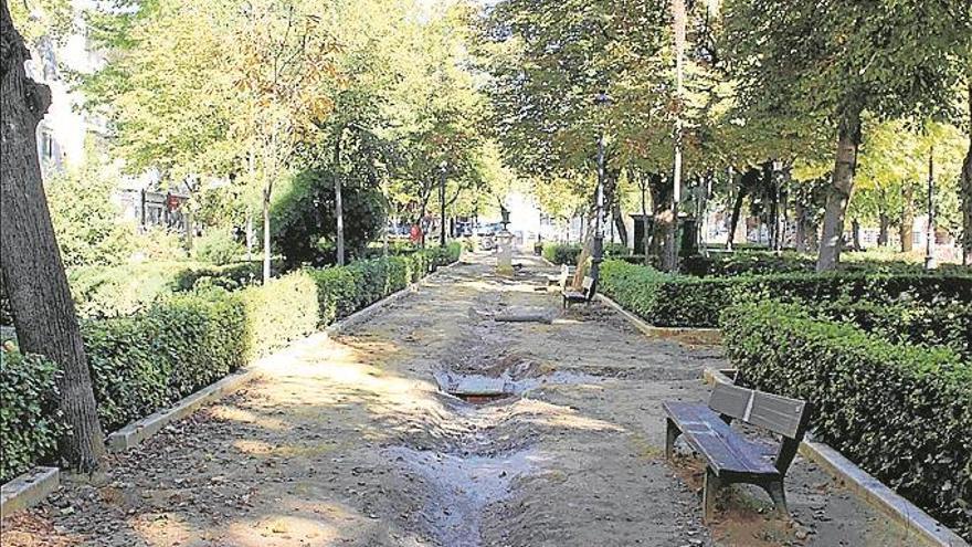 Última fase de restauración El ‘nuevo’ Parque Alcántara