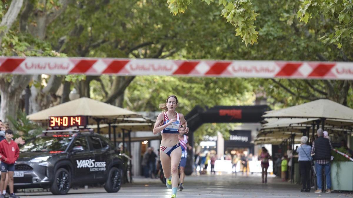 Meritxell Soler va guanyar diumenge passat el campionat català de 10 km en ruta a Manresa i avui ha vençut la Cursa dels Bombers