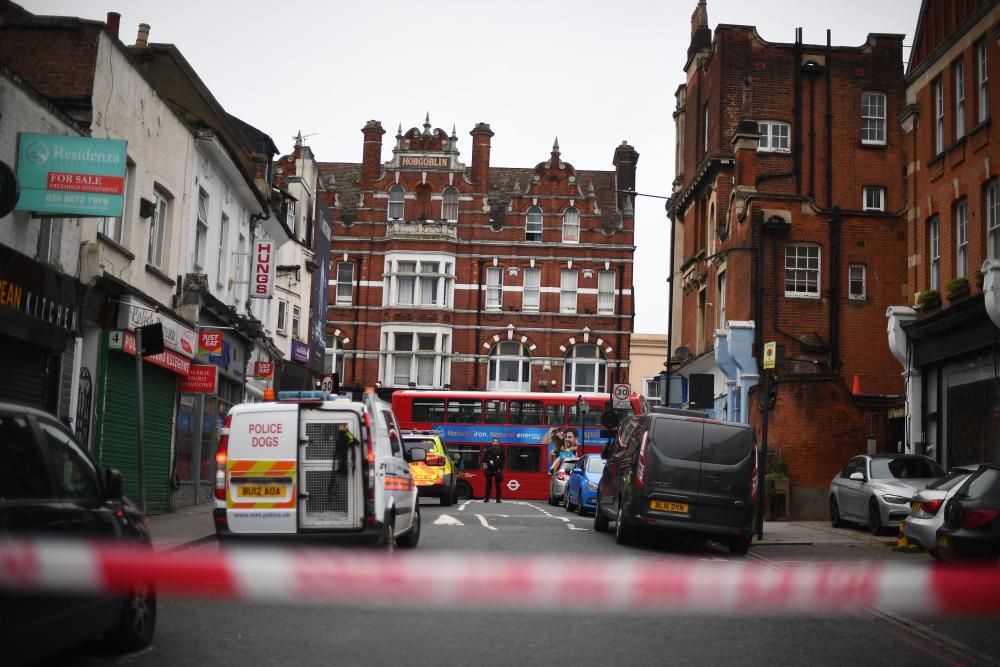 Acció terrorista al barri de Streatham, a Londres