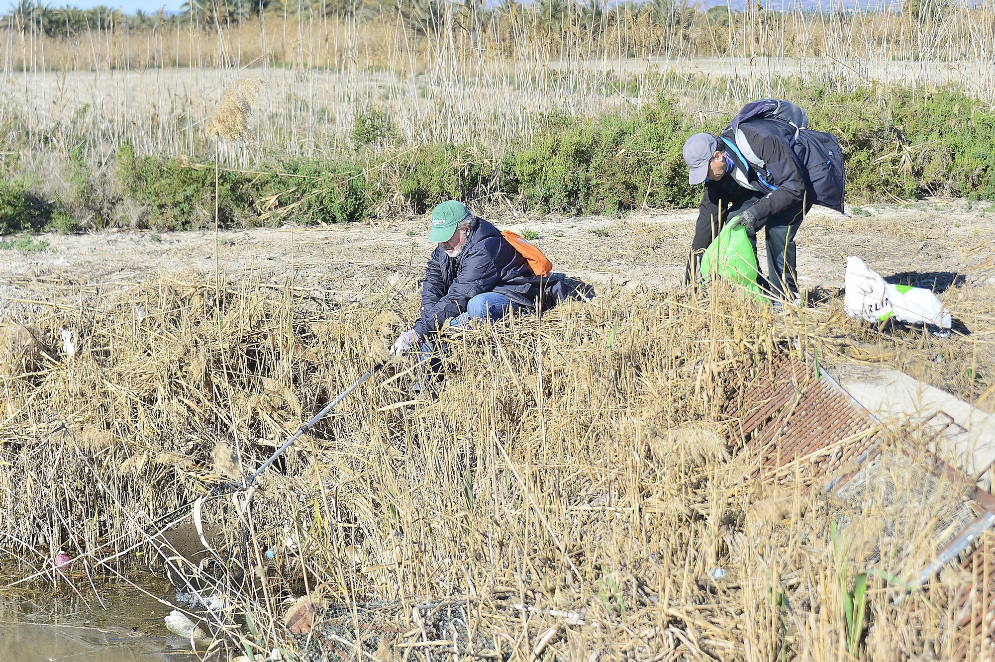 RECOGIDA DE RESIDUOS Y RUTA ORNITOLÓGICA EN EL HONDO