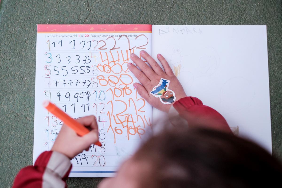 El 40 % de los niños españoles, en riesgo de sufrir la dislexia de los números