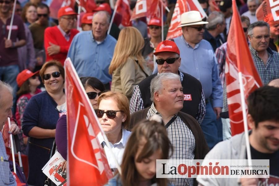 Primero de mayo en Murcia