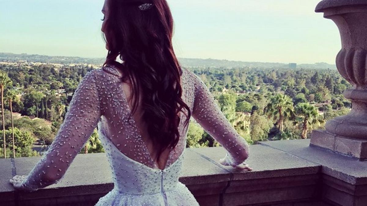 El original vestido de novia con el que Lydia Hearst 7