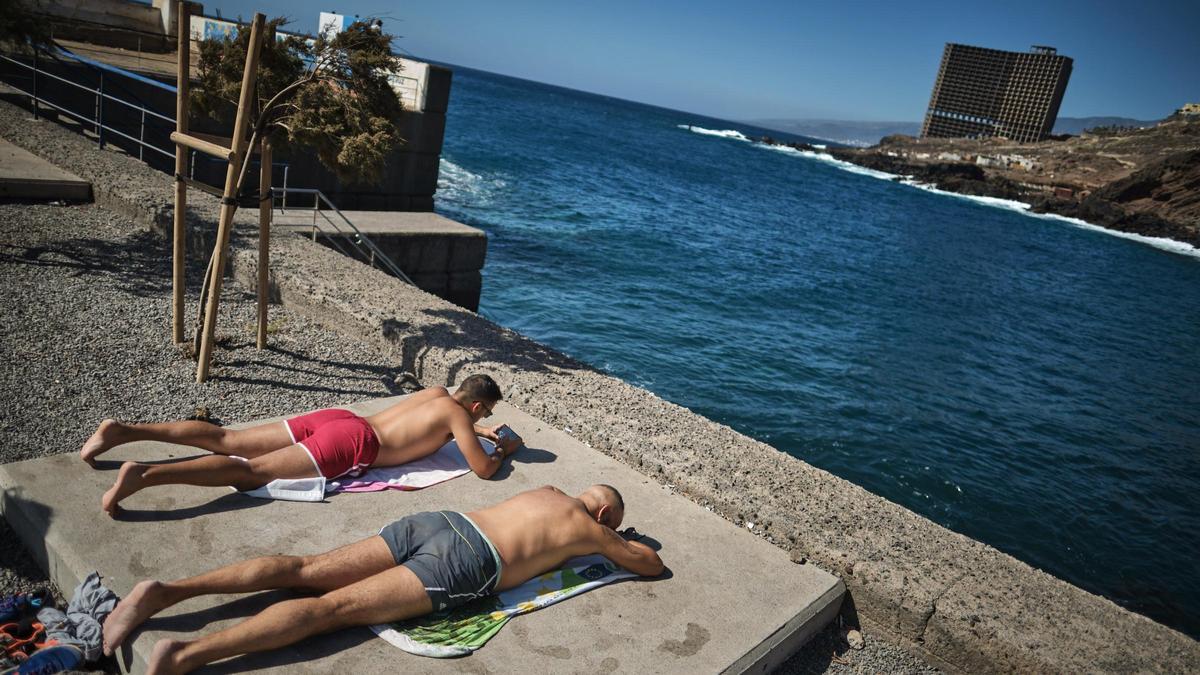 Muelle de Añaza, en Santa Cruz de Tenerife.