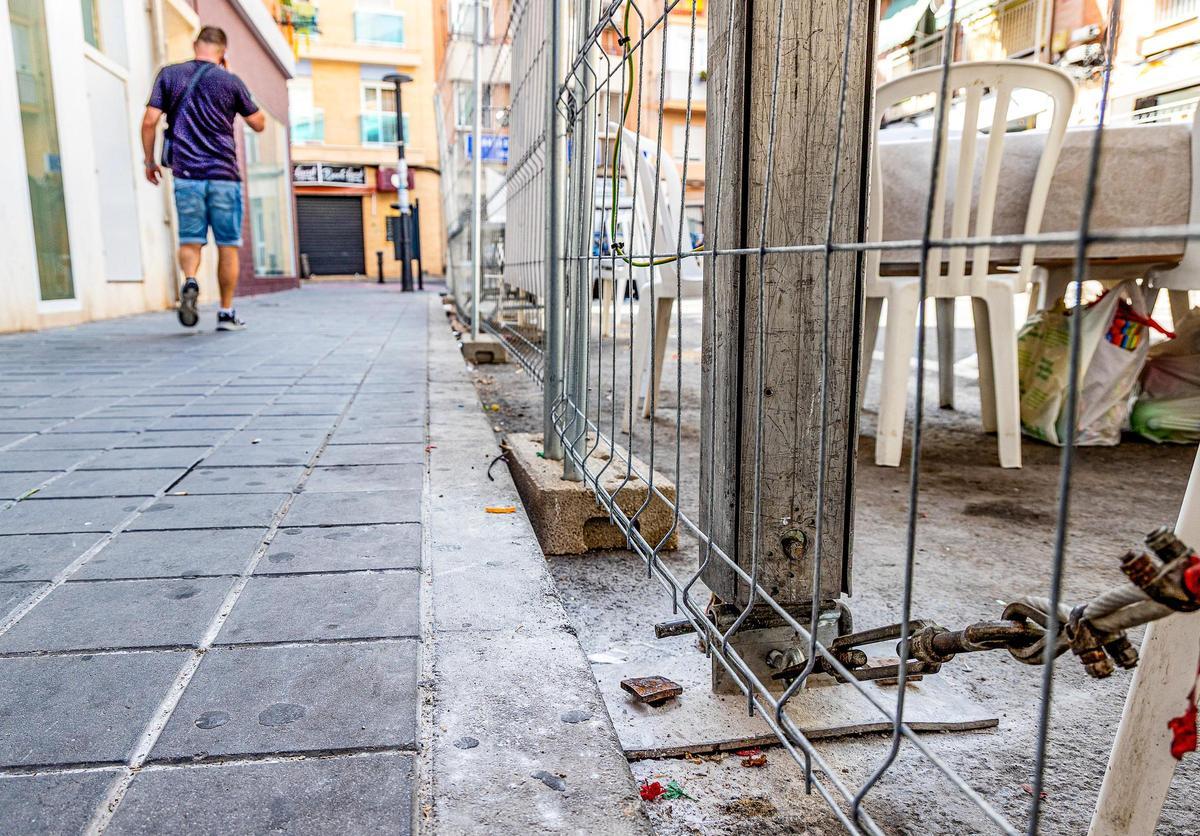 Ratoneras de tráfico en Alicante por las barracas y racós de las Hogueras