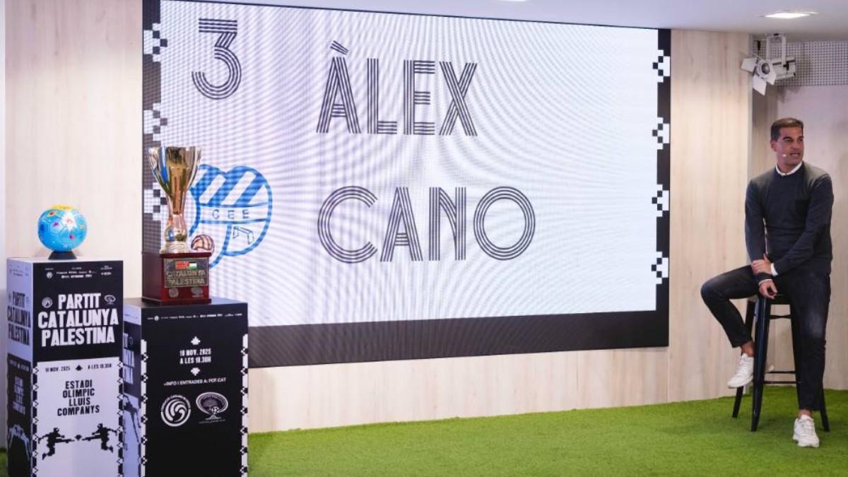 Álex Cano, en la selección