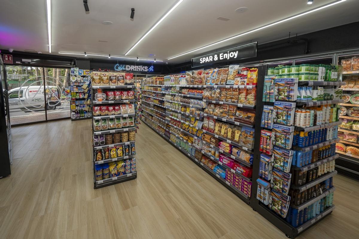 Imagen del nuevo supermercado abierto por SPAR Gran Canaria en Maspalomas.