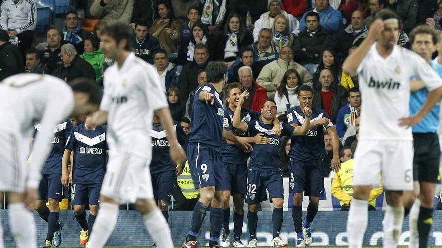 El Bernabéu, territorio 'prohibido' para el Málaga