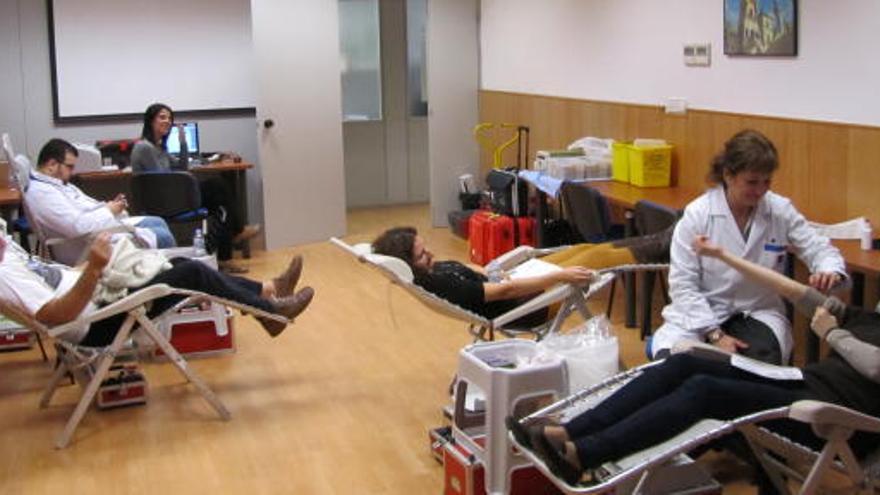 Un año más, Aguas de Murcia ha sido la sede de una jornada de Donación de Sangre