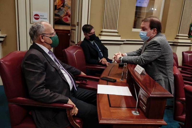 Pleno en el Parlamento de Canarias, 15/12/2021