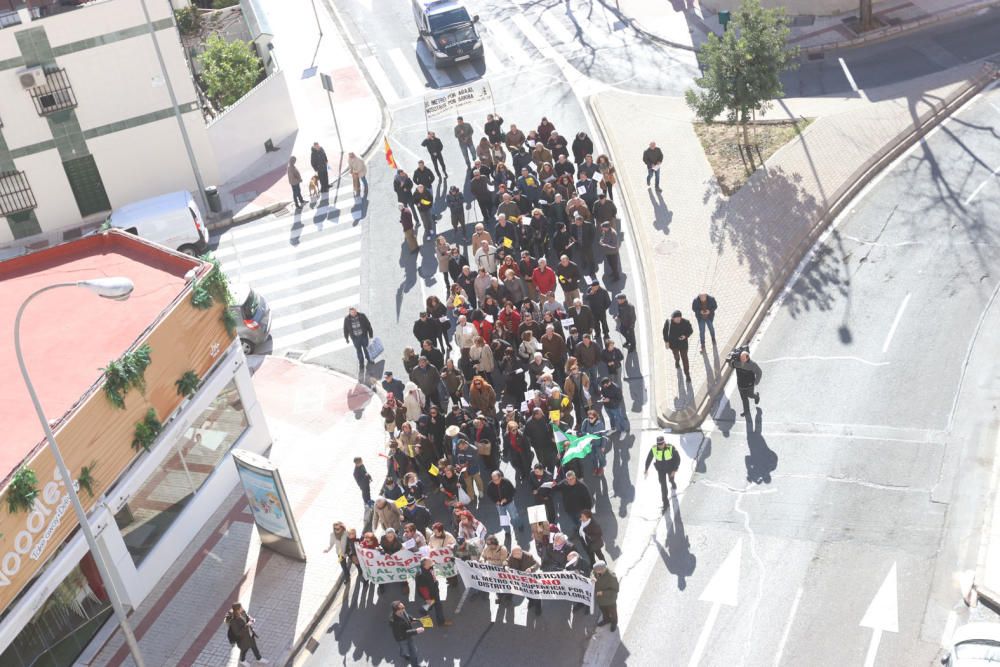 Protesta ciudadana por el tranvía al Civil