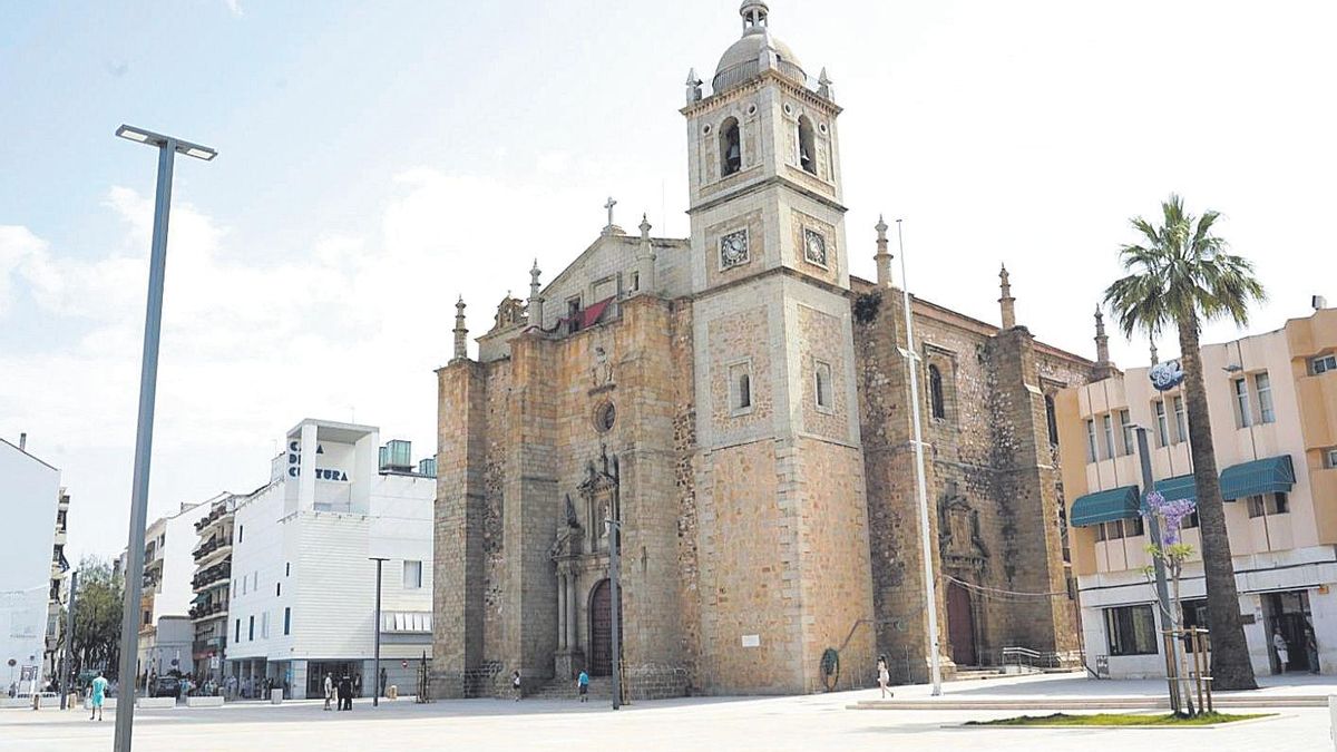 La plaza de España tras su remodelación.