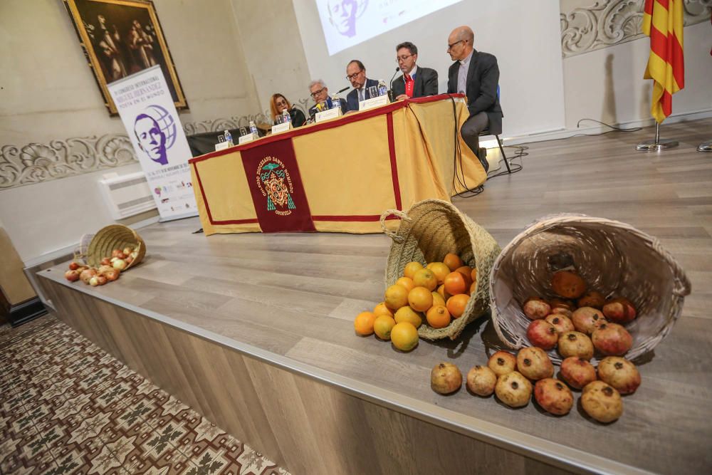 Inauguración Congreso Miguel Hernández en Orihuela