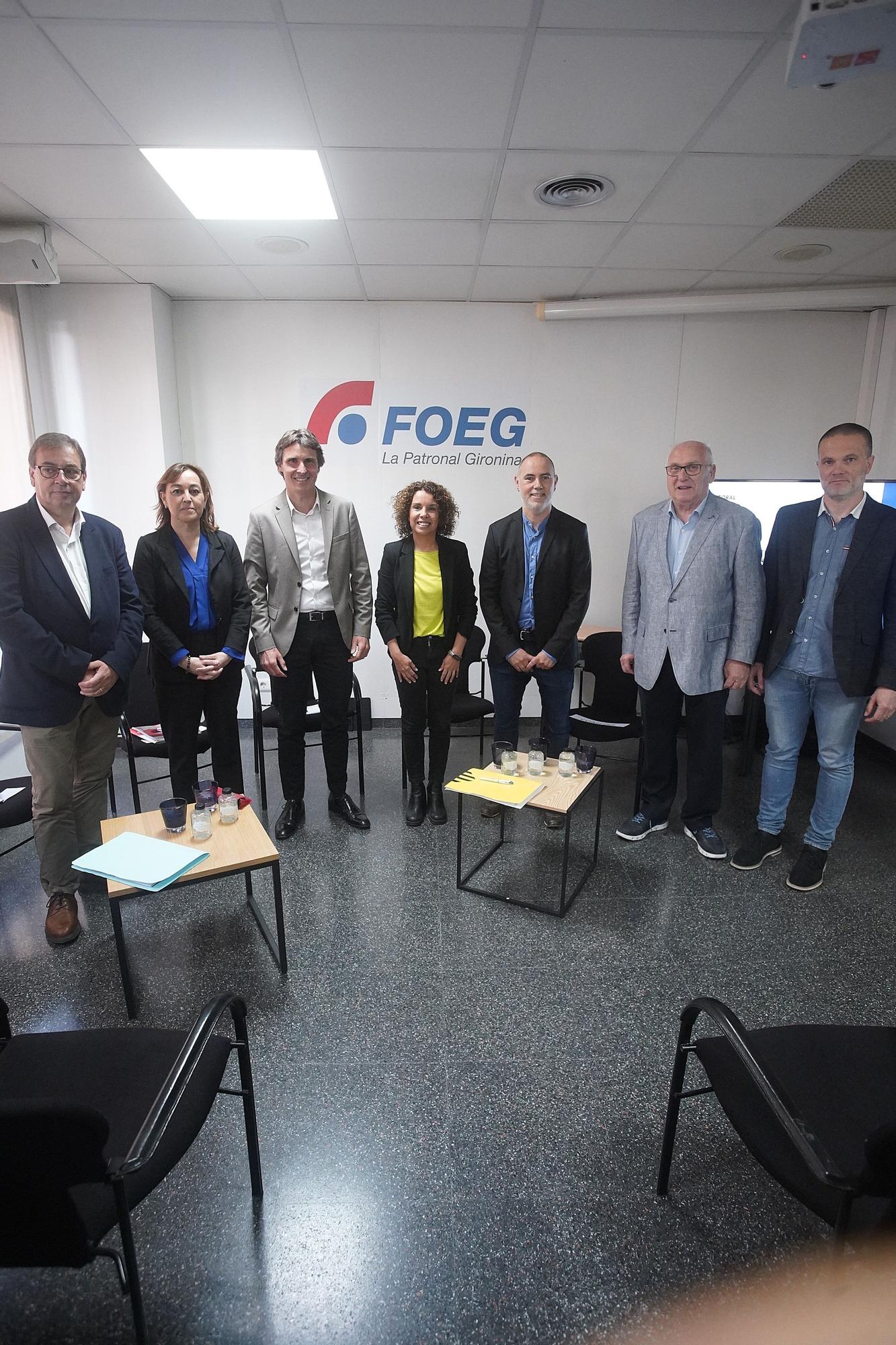 El debat dels candidats gironins a la FOEG en imatges
