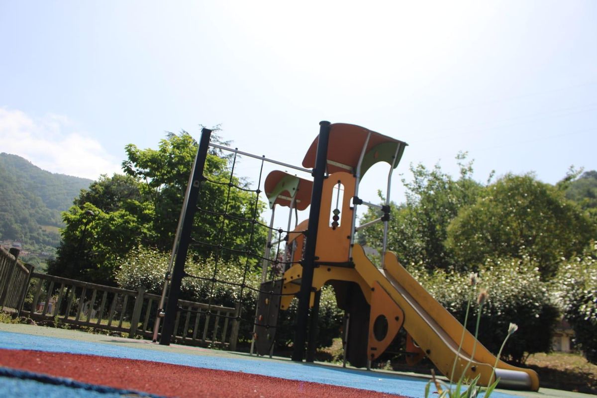 El parque infantil de Santa Cruz.