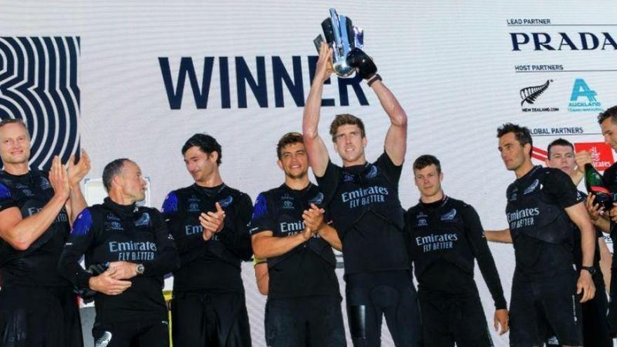 Asalto final entre el Team New Zealand y el Luna Rossa por la Copa América