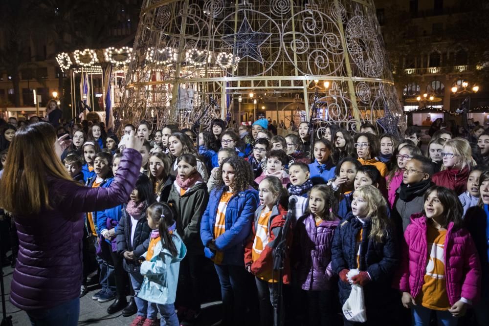 Inauguración de las luces de Navidad